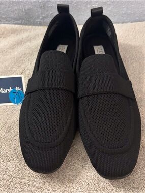 Steven By Steve Madden Women's Black Knit Slip-On  SZ 7.5 M Black NEW